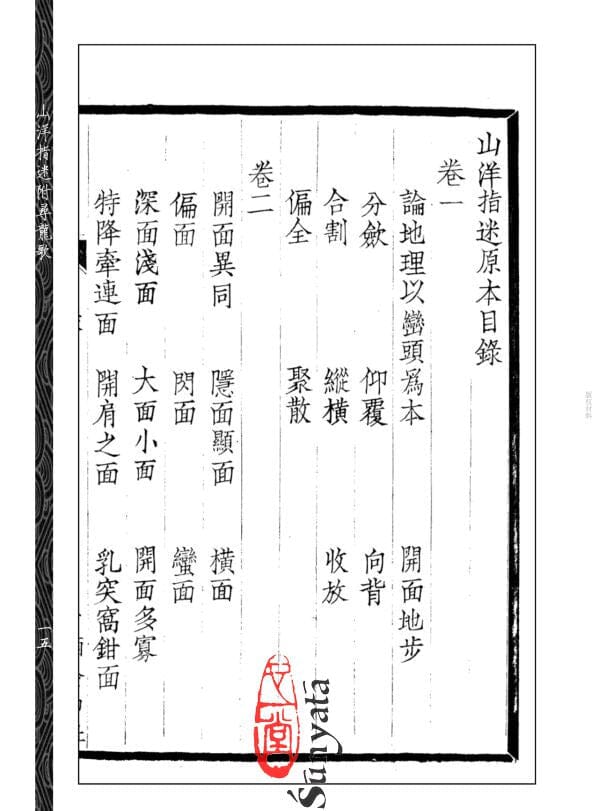 185-186 《山洋指迷》足本兩種 附《尋龍歌》(上)(下) - 日月書店 EGZ Bookstore