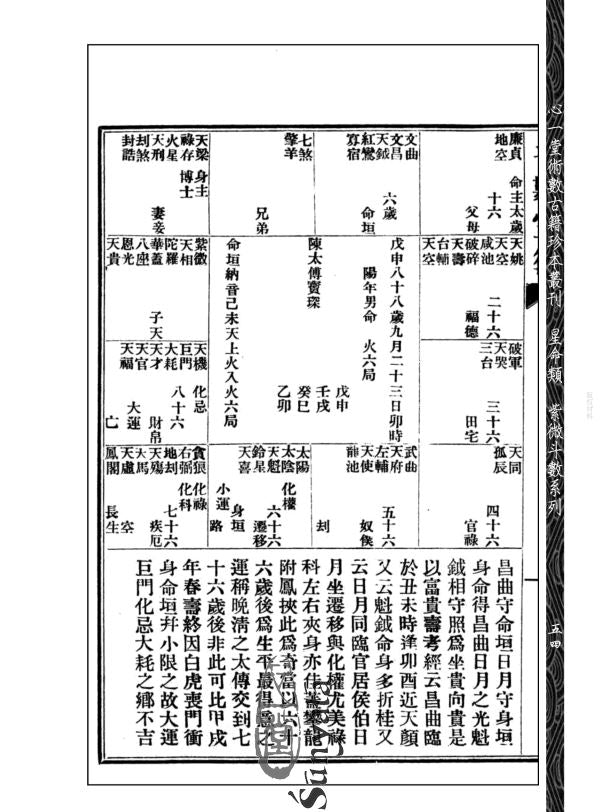 4 紫微斗數宣微(一集)附勘誤表(未刪改足本) - 日月書店 EGZ Bookstore